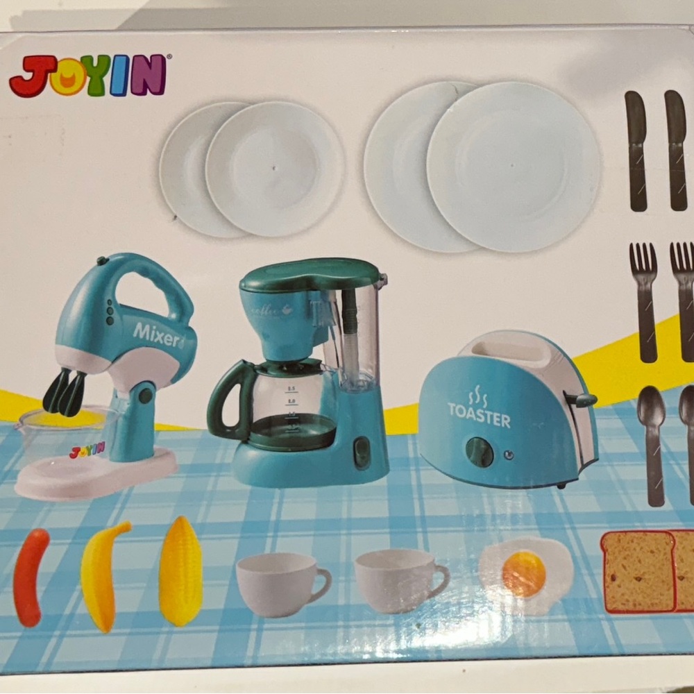 Kids Kitchen Playset - Blue